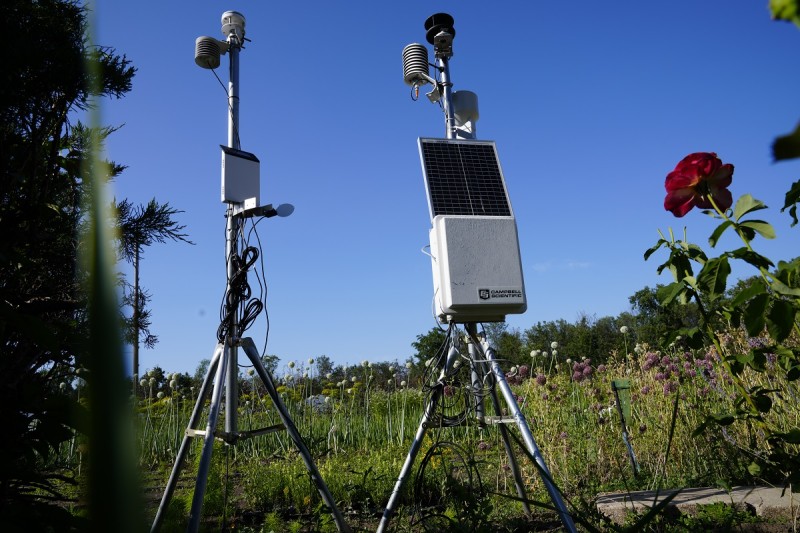 Banca de Resurse Genetice Vegetale Buzău integrează sisteme meteo de înaltă precizie în activitatea de cercetare și monitorizare agroecologică